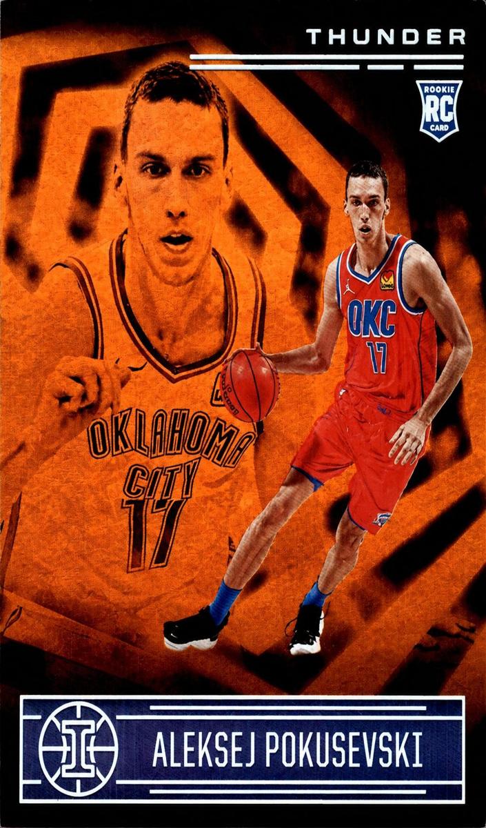 2020 Panini Illusions Aleksej Pokusevski #188 card