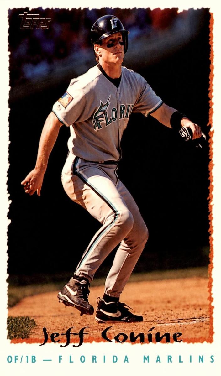 1995 Topps Jeff Conine #130 card