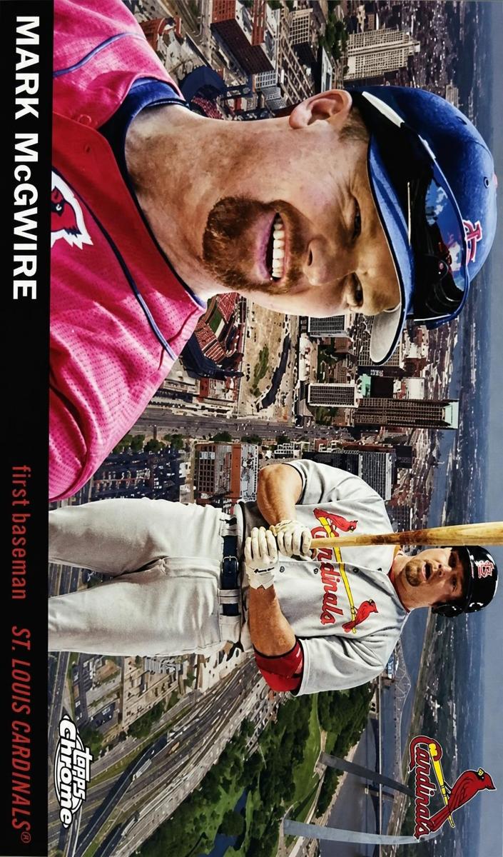 2025 Topps Chrome Platinum 1955 City Variation Mark McGwire #55CV-72 card