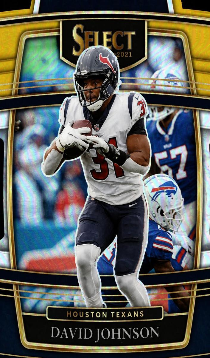 2021 Panini Select David Johnson #15 card