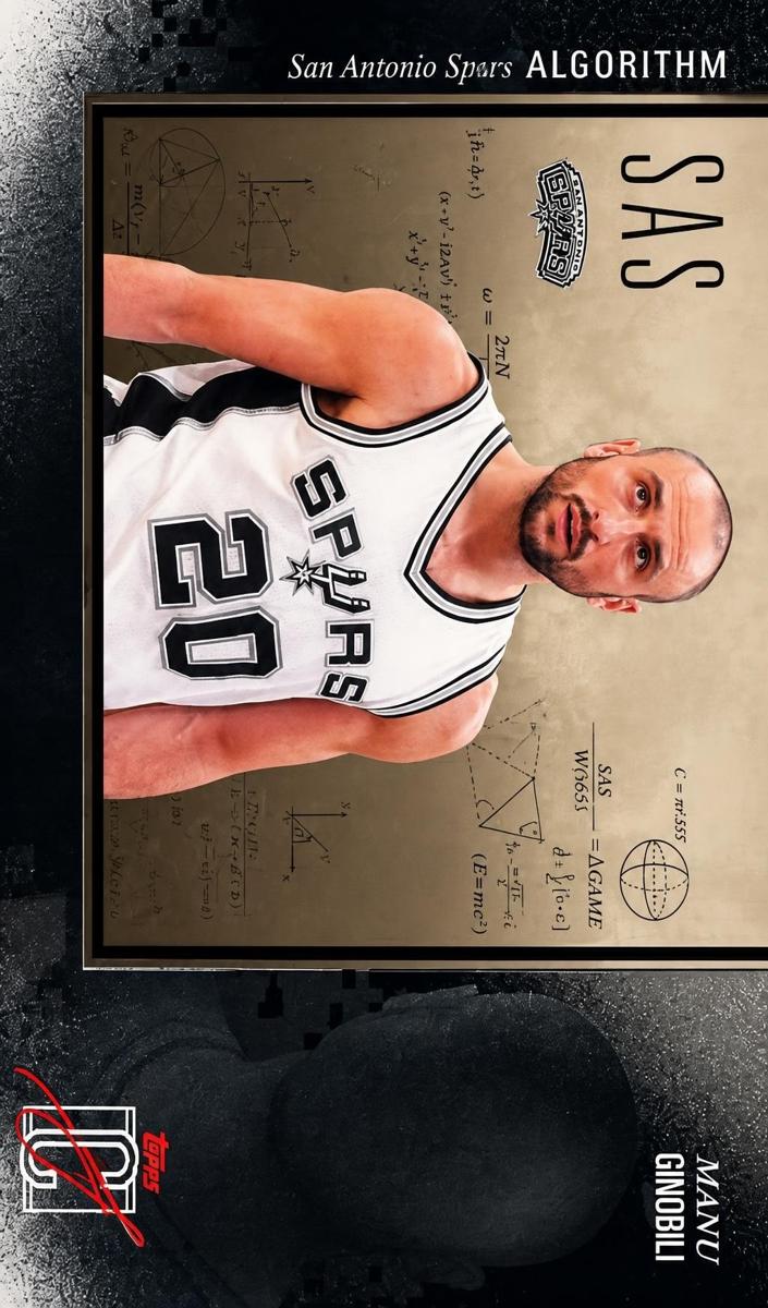 2025 Topps Signature Class Manu Ginobili #AL-9 card