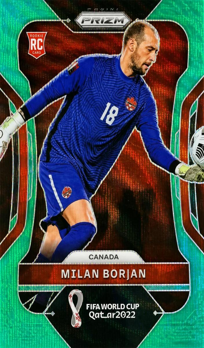 2022 Milan Borjan [Prizms Green Wave] #52