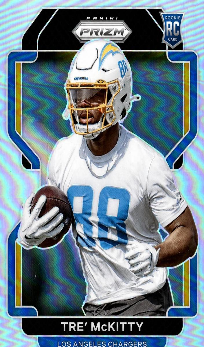 2021 Panini Prizm Tre' McKitty #416 card