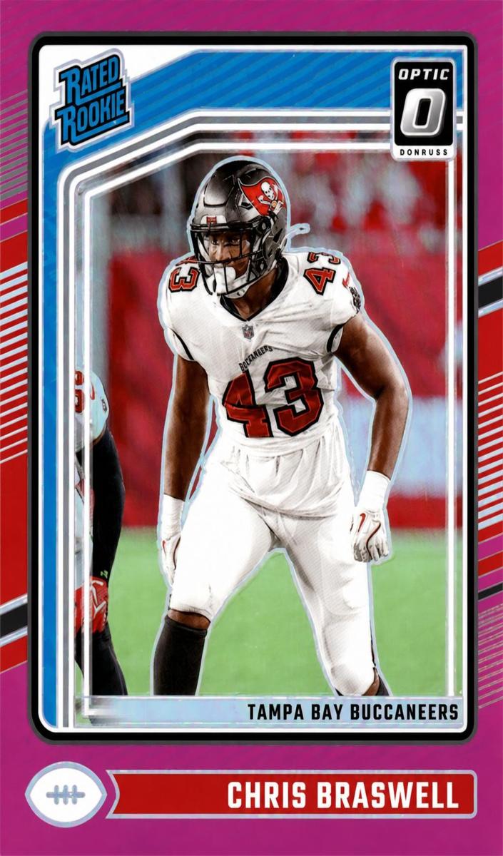 Chris Braswell 2024 Donruss Optic Football card