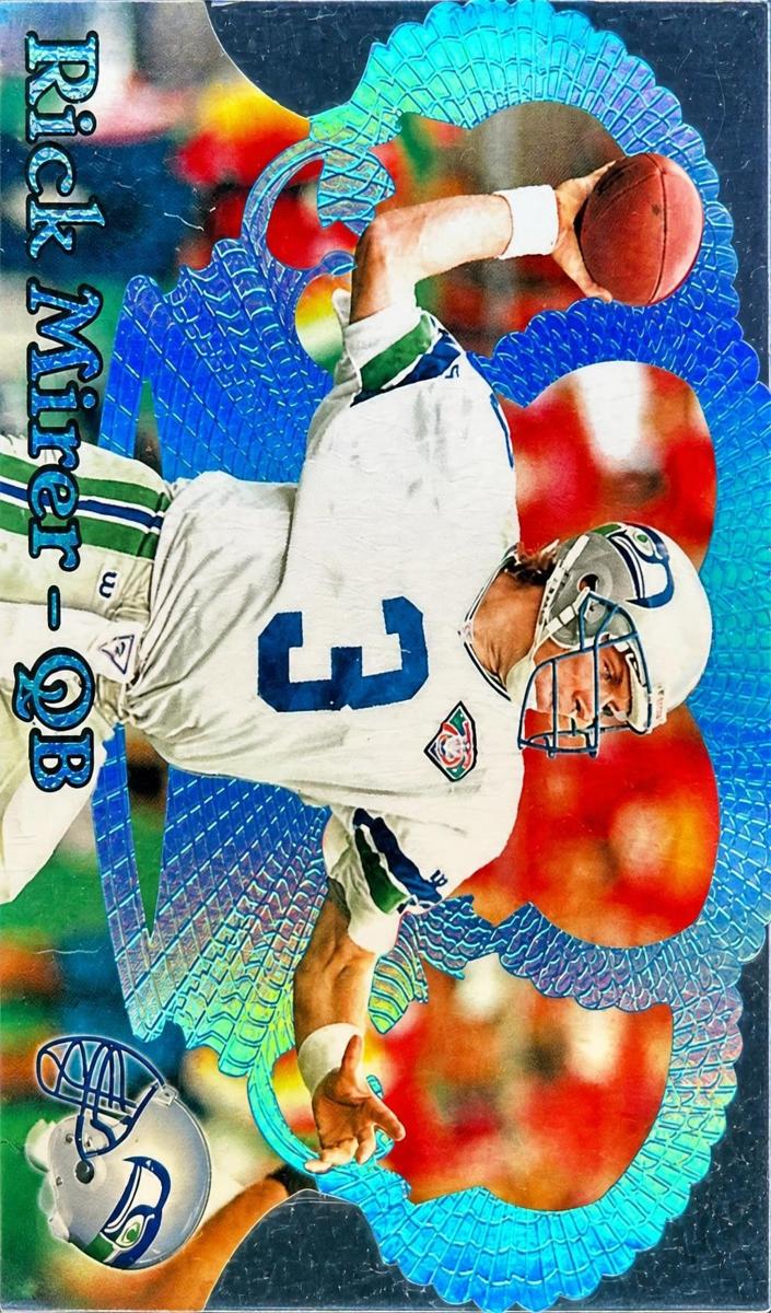 1995 Rick Mirer [Blue Holofoil] #69