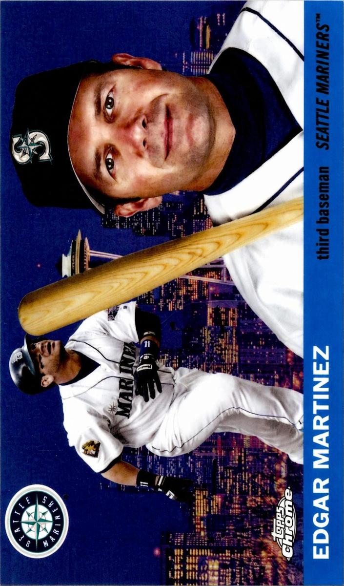 2025 Topps Chrome Platinum 1955 City Variation Edgar Martinez #55CV-68 card
