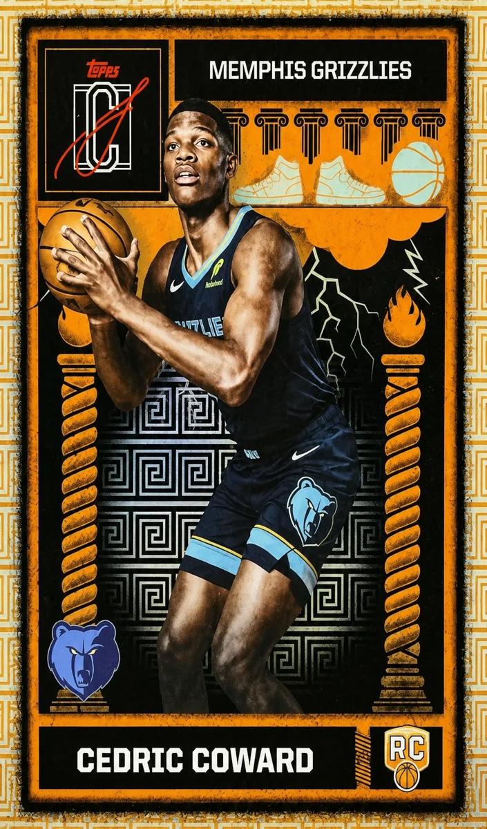 2025 Topps Signature Class Odyssey Cedric Coward #ODY-8 card