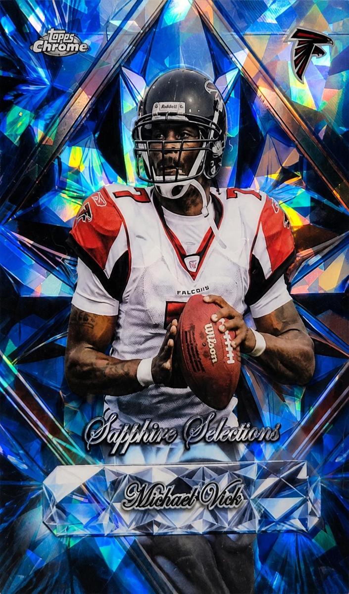 2025 Topps Chrome Sapphire Michael Vick #SS-24 card