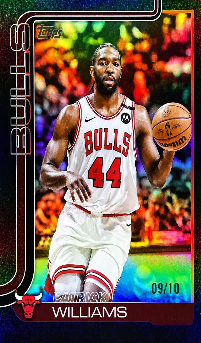 Patrick Williams 2025 Topps Basketball card