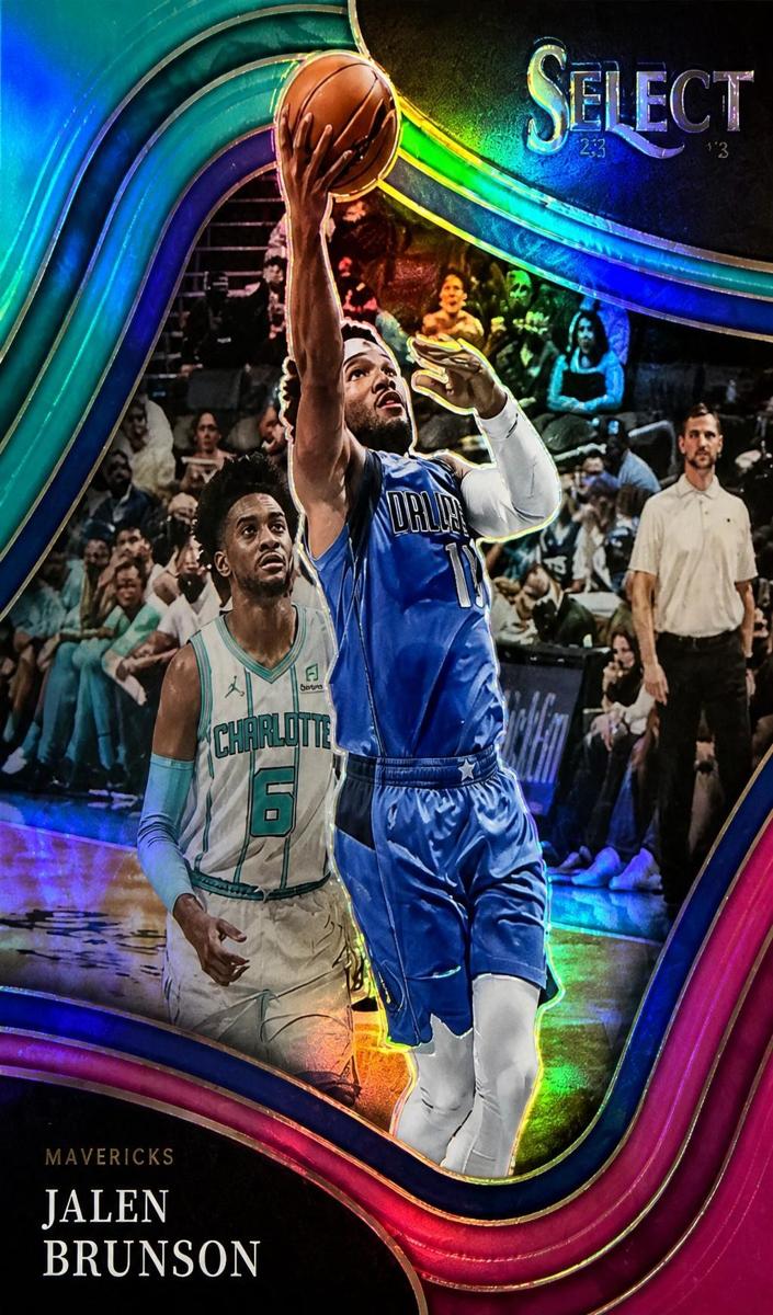 2021 Jalen Brunson [Teal White Pink Prizm] #224