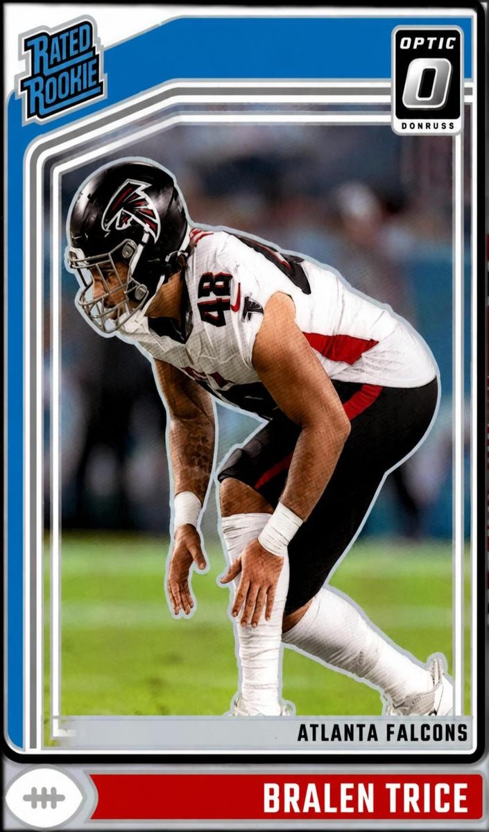 Bralen Trice 2024 Donruss Optic Football card