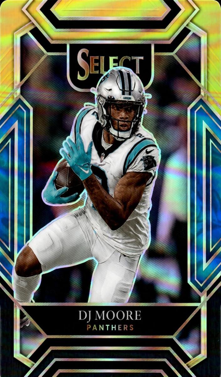 2021 Panini Select DJ Moore #207 card