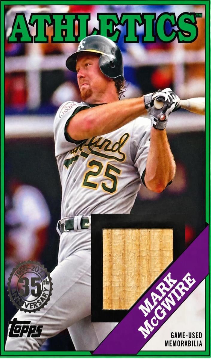 2023 Topps Mark McGwire [Platinum] #88R-MMC card