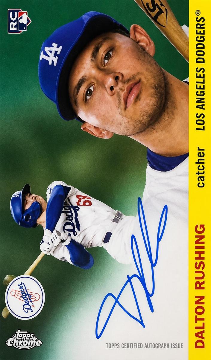 Dalton Rushing 2025 Topps Chrome Platinum Autographs Baseball