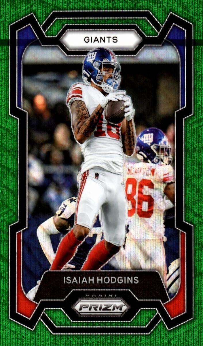 Isaiah Hodgins 2023 Prizm Football card