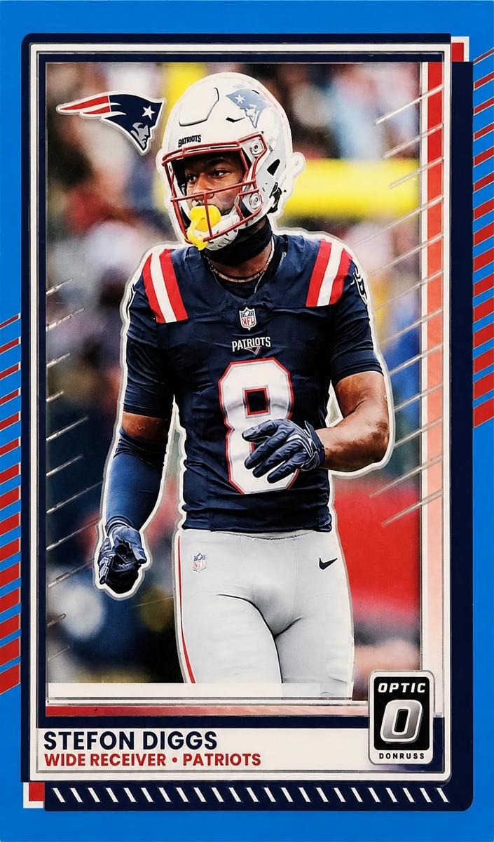 Stefon Diggs 2025 Donruss Optic Football card