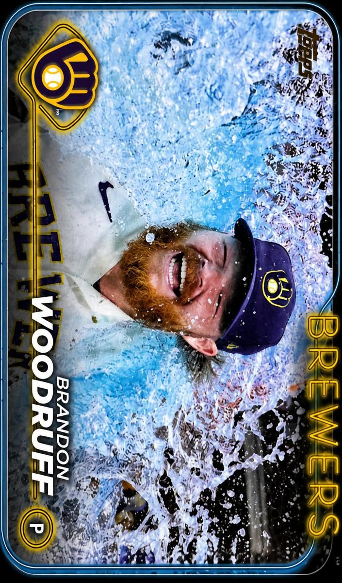 Brandon Woodruff 2024 Topps Series 1 card