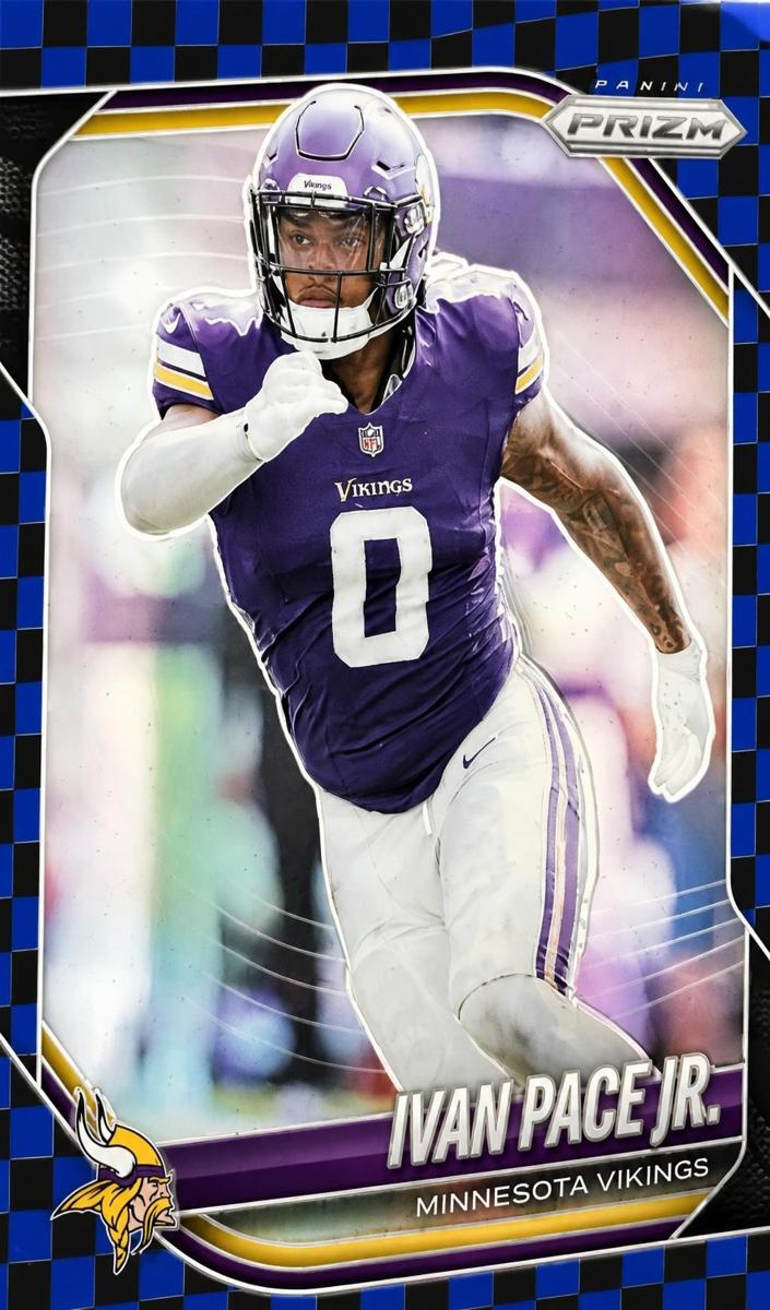 Ivan Pace Jr. 2025 Prizm Football card