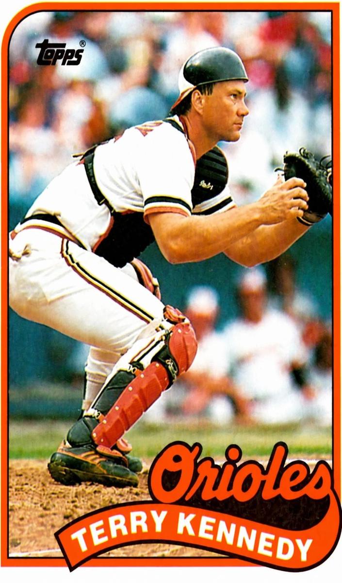 1989 Topps Terry Kennedy #705 card