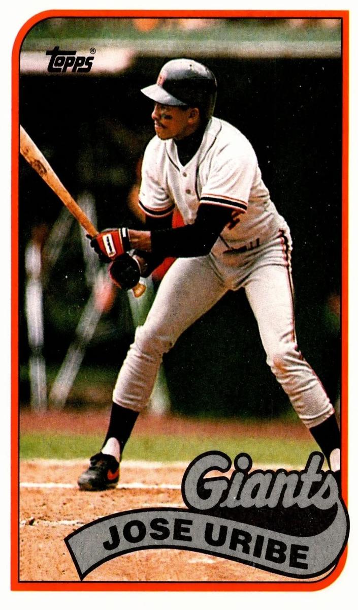 1989 Jose Uribe #753