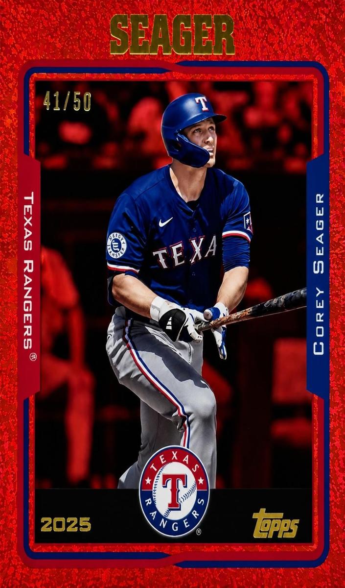 2025 Corey Seager [Red Hot Foilboard] #269