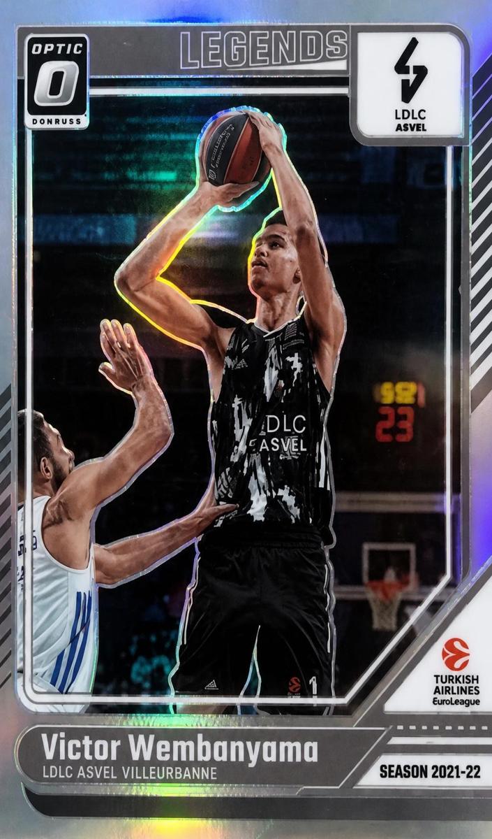 2024 Donruss Turkish Airlines EuroLeague Victor Wembanyama #161 card