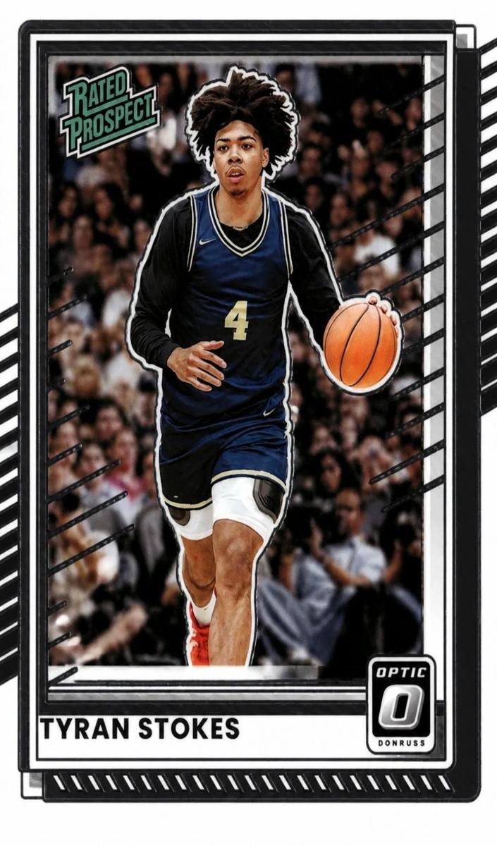 Tyran Stokes 2025-26 Donruss Basketball card