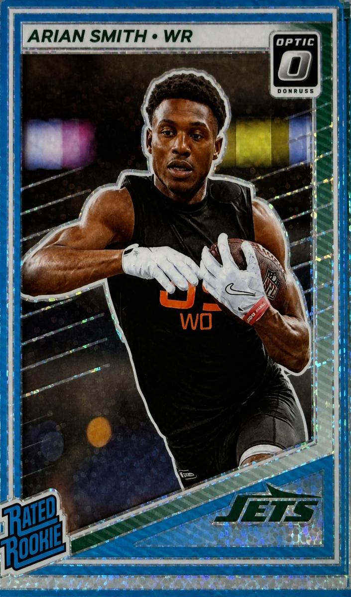 Arian Smith 2025 Donruss Optic Football card