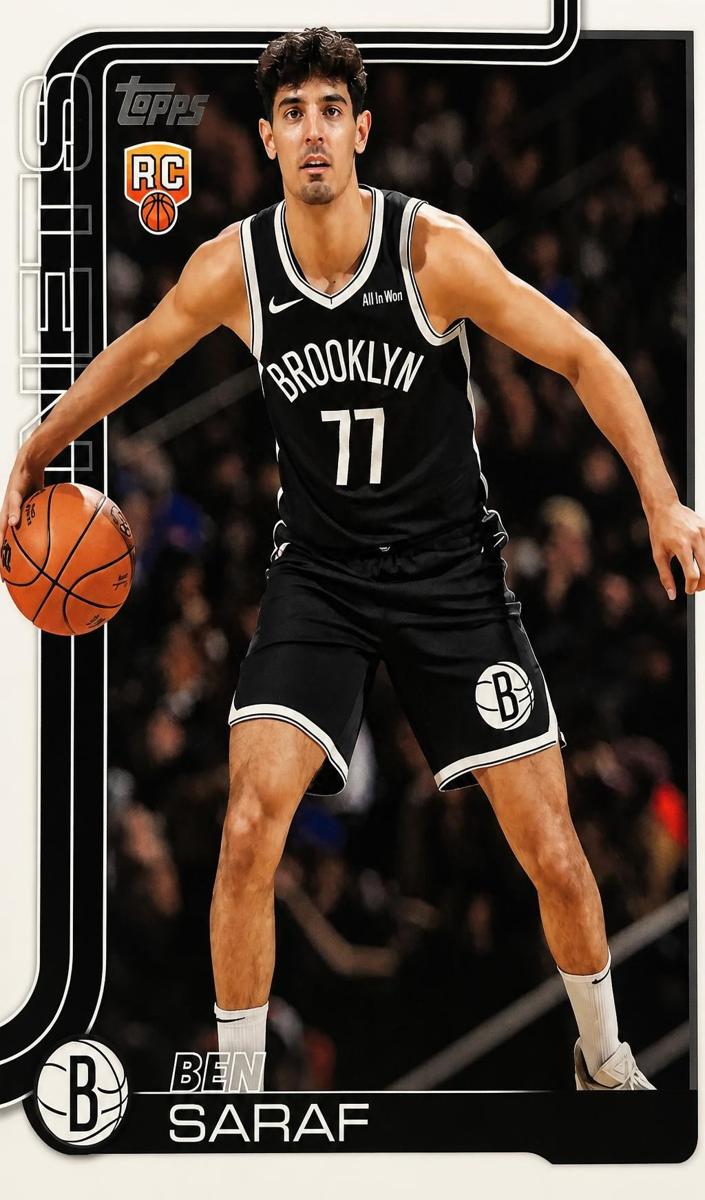 Ben Saraf 2025 Topps Basketball card