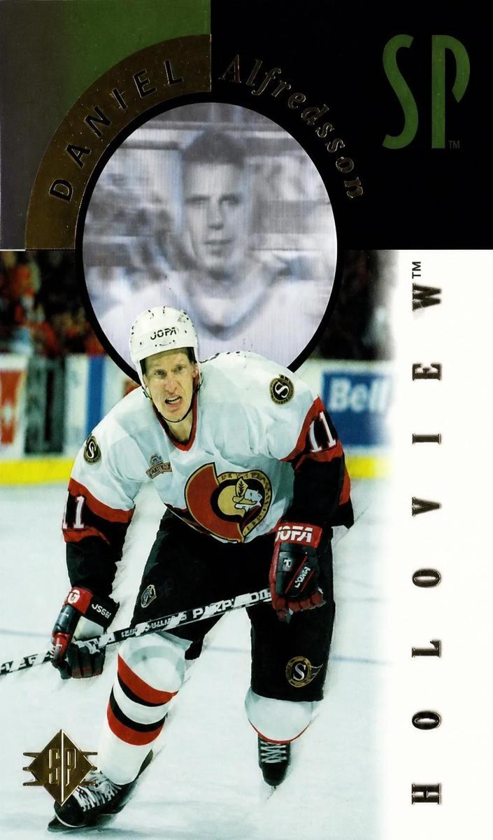1995 SP Daniel Alfredsson #FX15 card