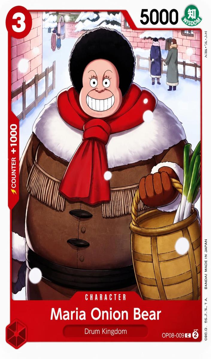 2024 Maria Onion Bear #OP08-009