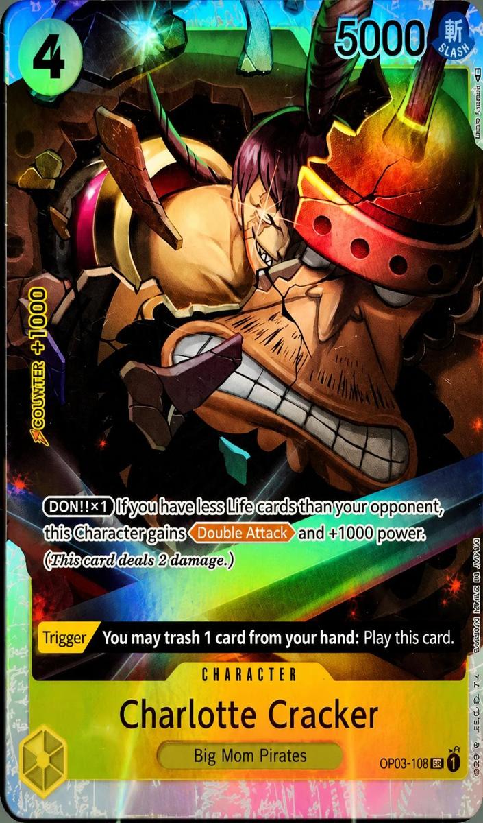 2024 One Piece Two Legends Charlotte Cracker #OP08-064 card
