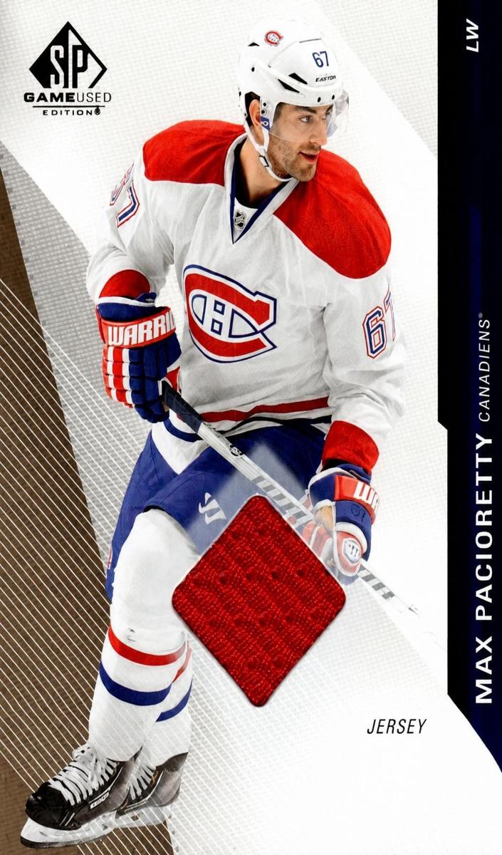 2014 SP Game Used Max Pacioretty #16 card