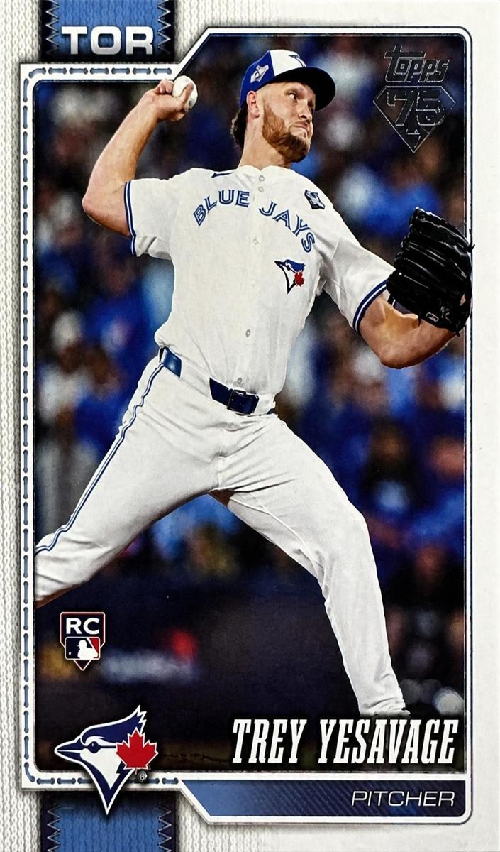 Trey Yesavage 2026 Topps Baseball card