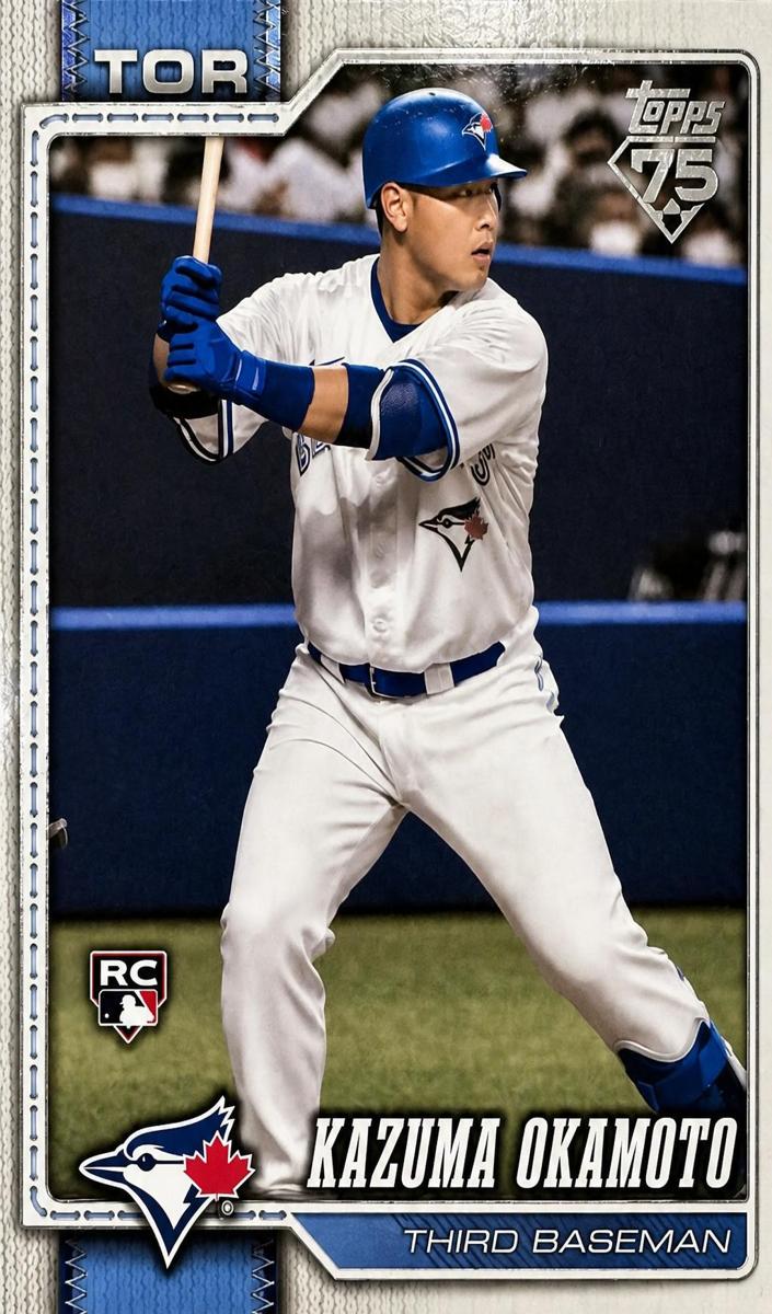 Kazuma Okamoto 2026 Topps Baseball card