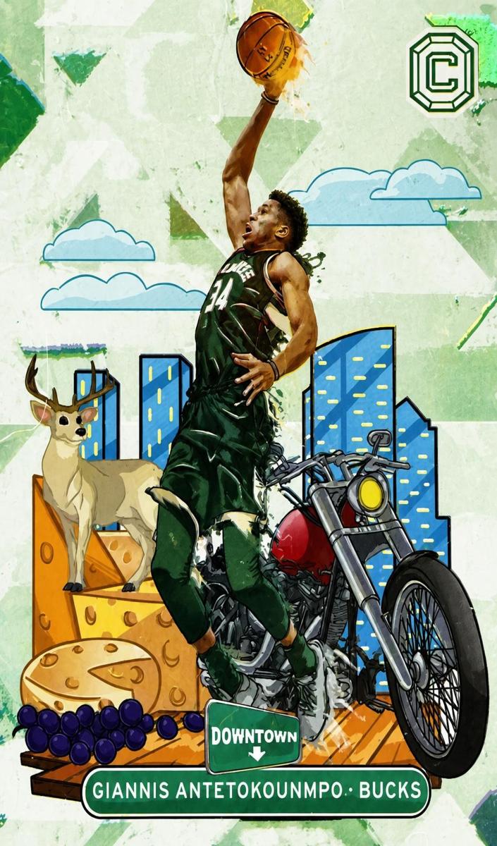 2017 Giannis Antetokounmpo #DT6