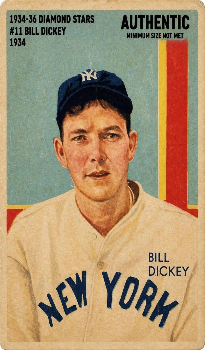 1934 Bill Dickey [1934 Statistics] #11