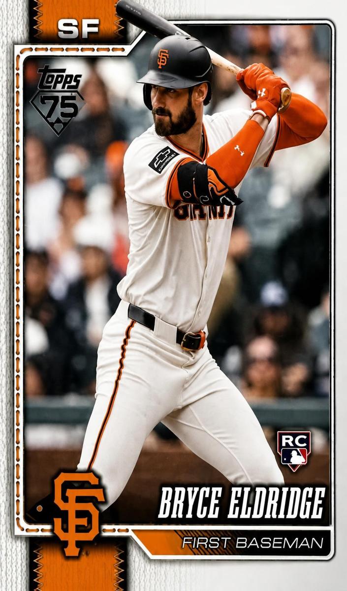 Bryce Eldridge 2026 Topps Series 2 card