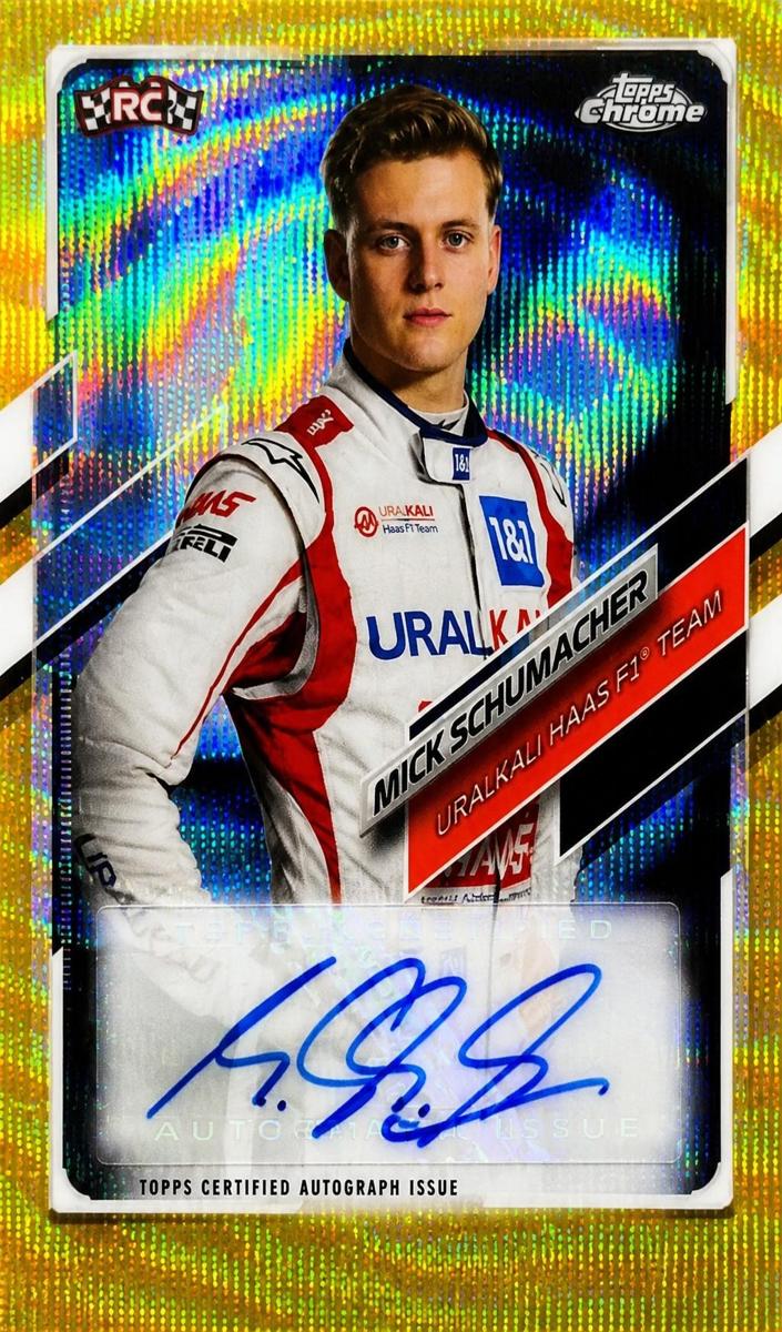 2021 Mick Schumacher [Gold Wave] #CA-MS