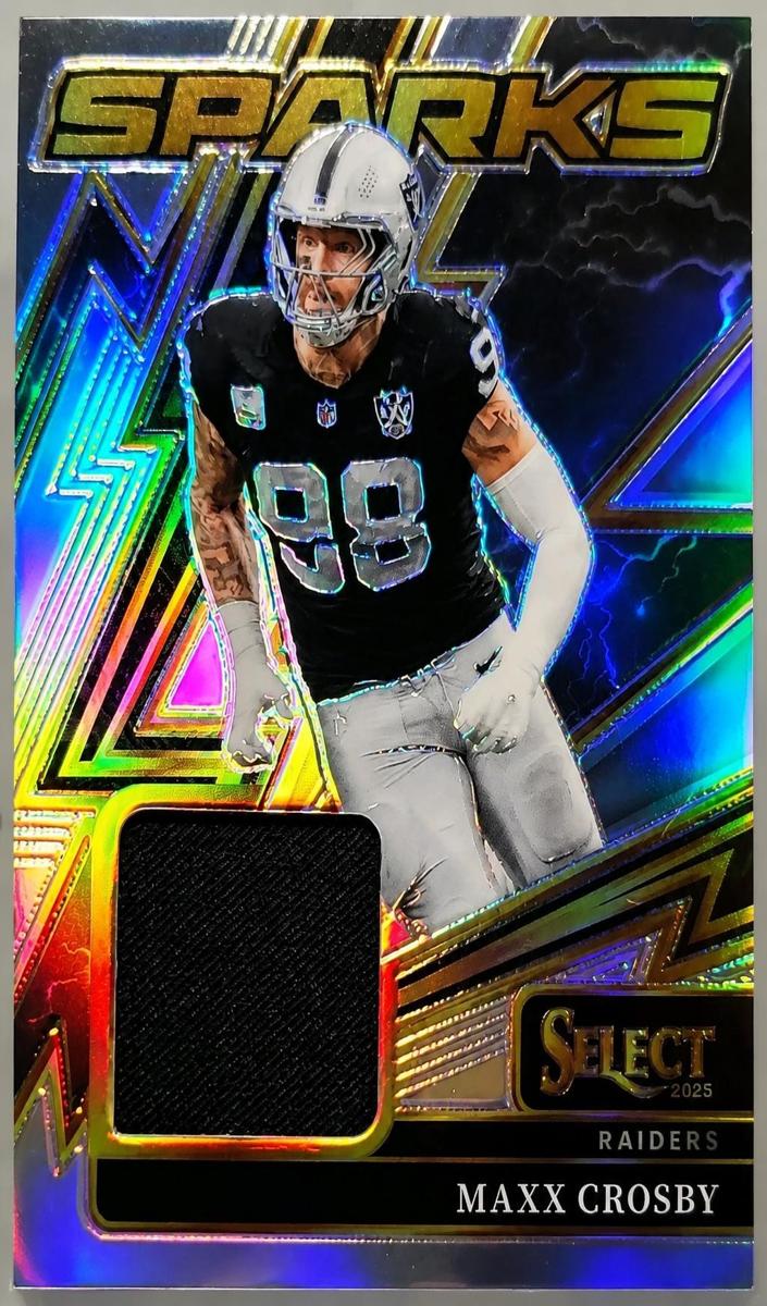 Maxx Crosby 2025 Select Football card
