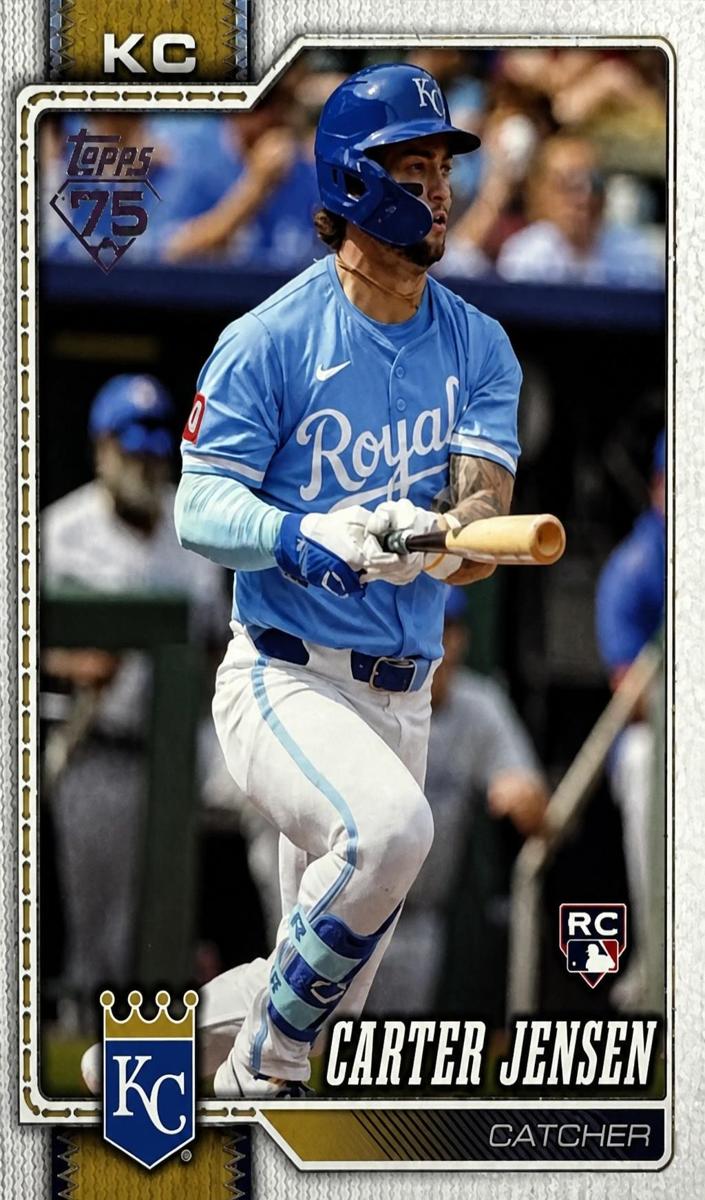 Carter Jensen 2026 Topps Baseball card