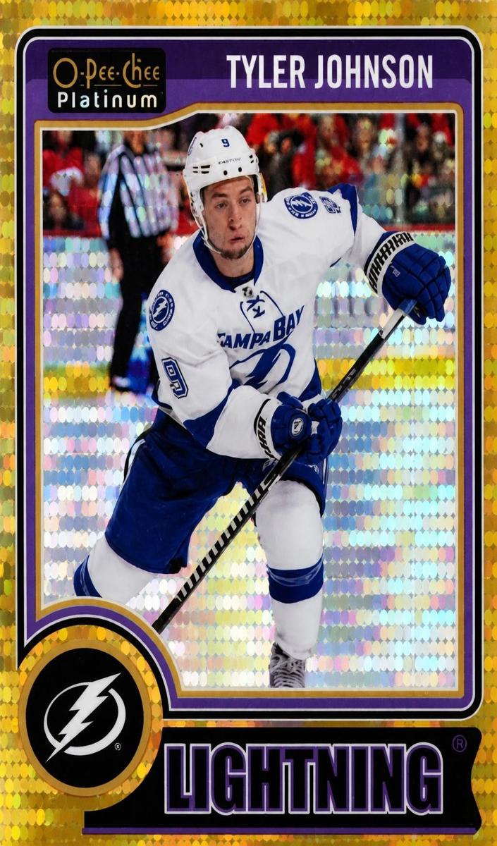 2014 O-Pee-Chee Platinum Tyler Johnson #119 card