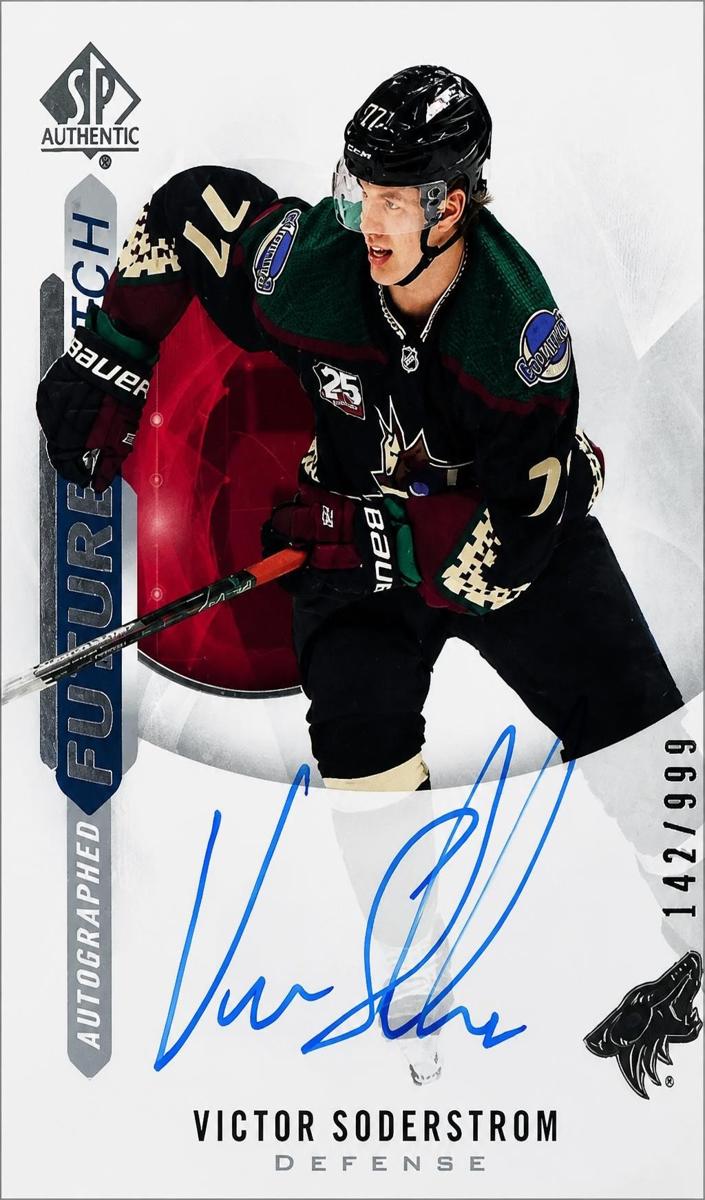 2020 SP Authentic Victor Soderstrom #168 card