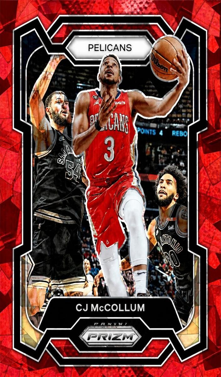 CJ McCollum 2023-24 Prizm Basketball card