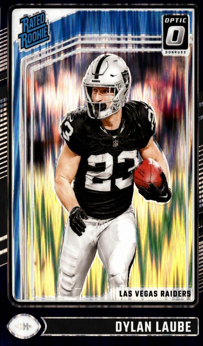 Dylan Laube 2024 Donruss Optic Football card
