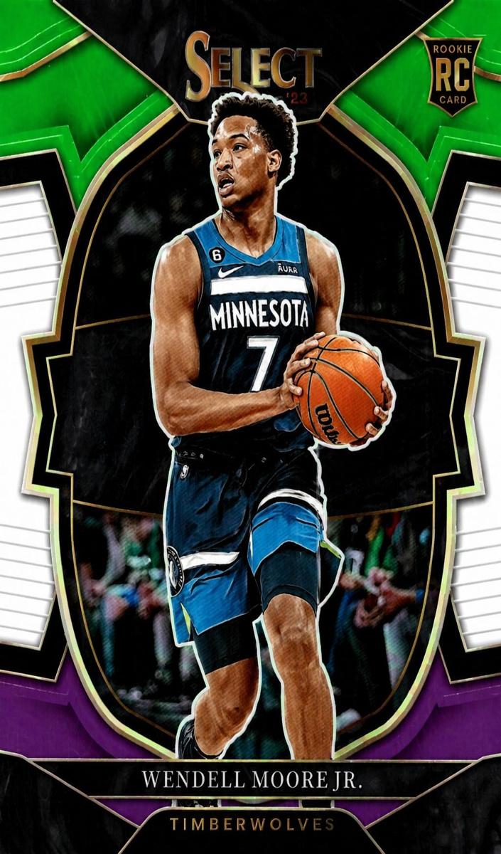2022 Panini Select Wendell Moore Jr. #73 card