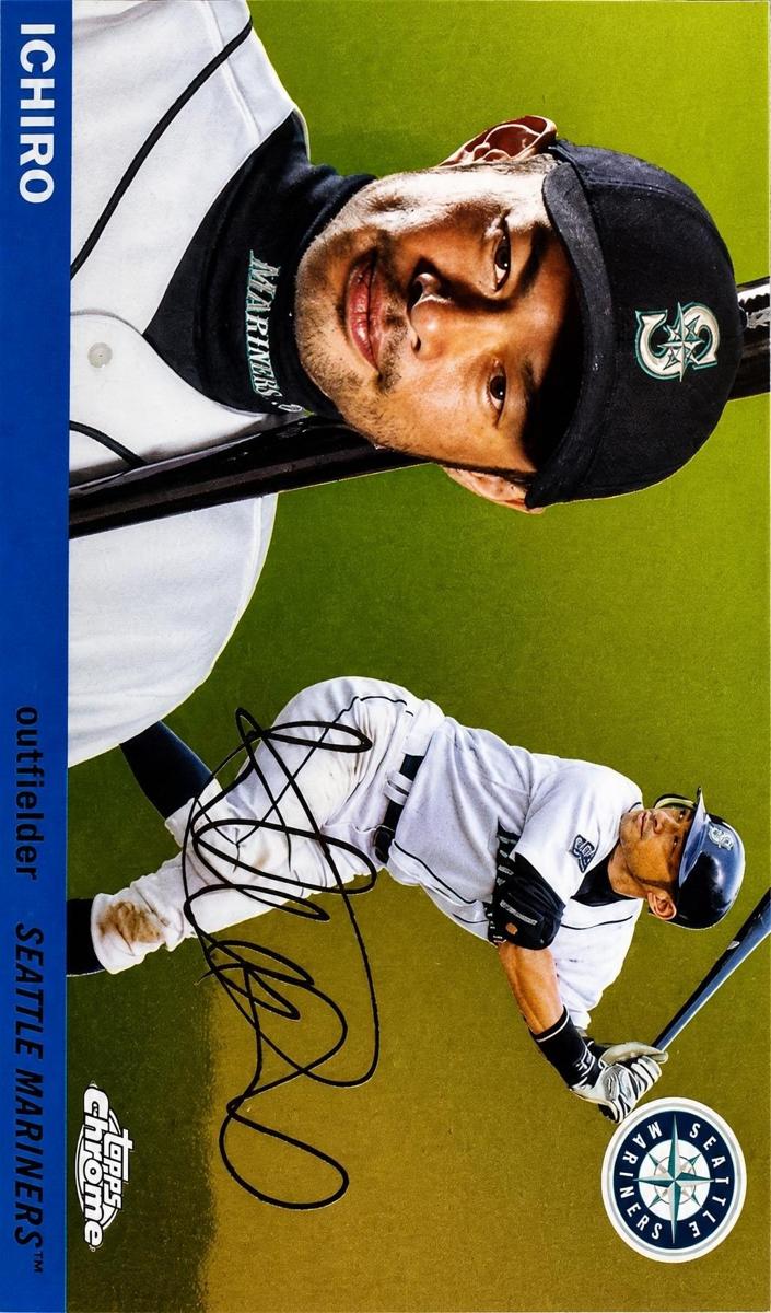 Ichiro 2025 Chrome Platinum card