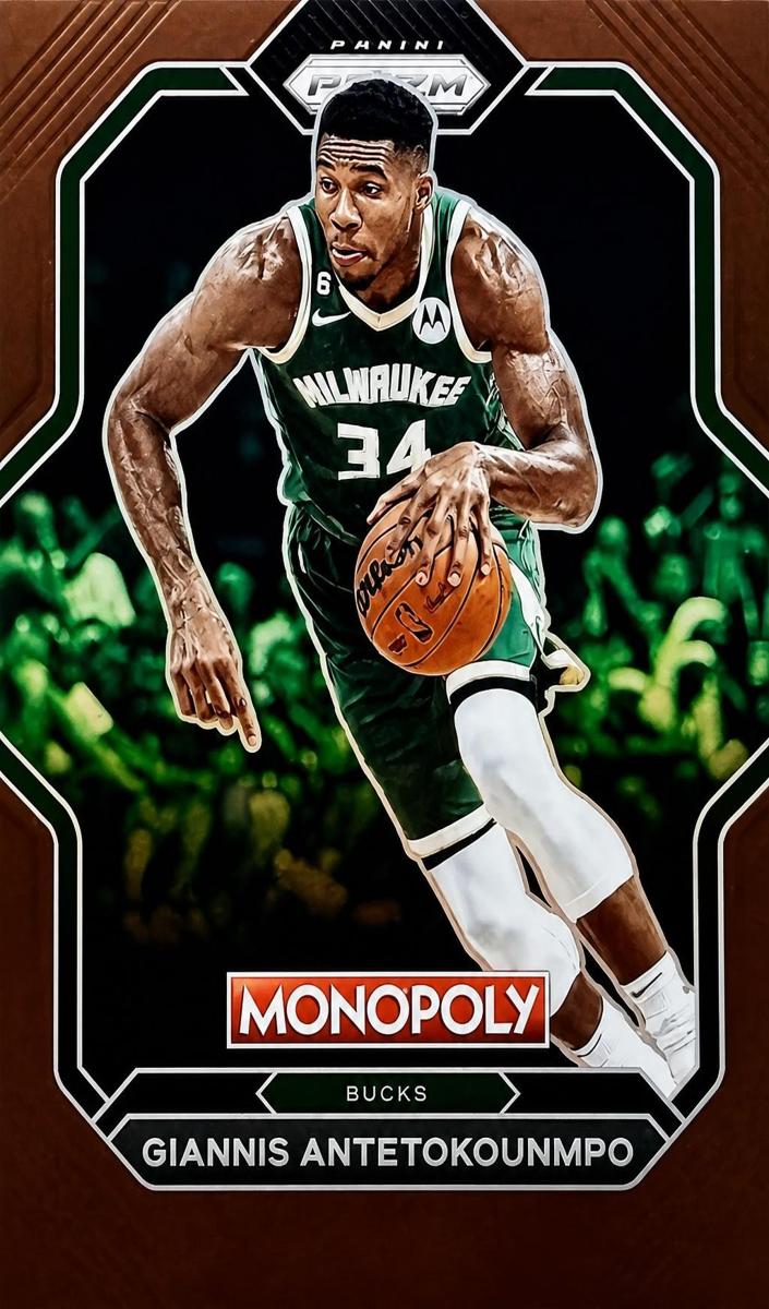 2022 Panini Prizm Monopoly Giannis Antetokounmpo #PS3 card