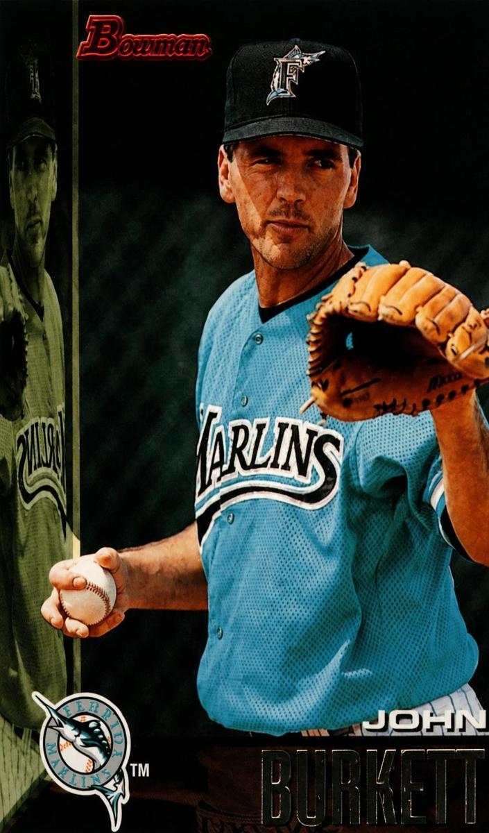 1995 Bowman John Burkett #435 card