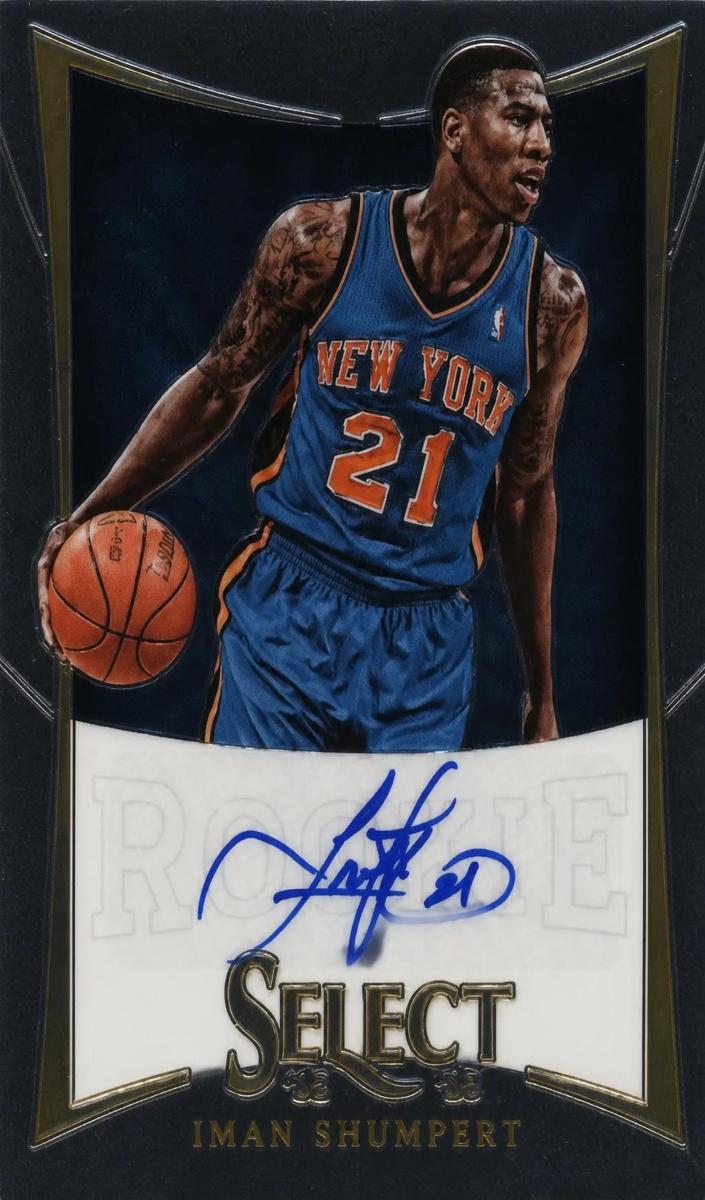 2012 Panini Select Iman Shumpert #182 card